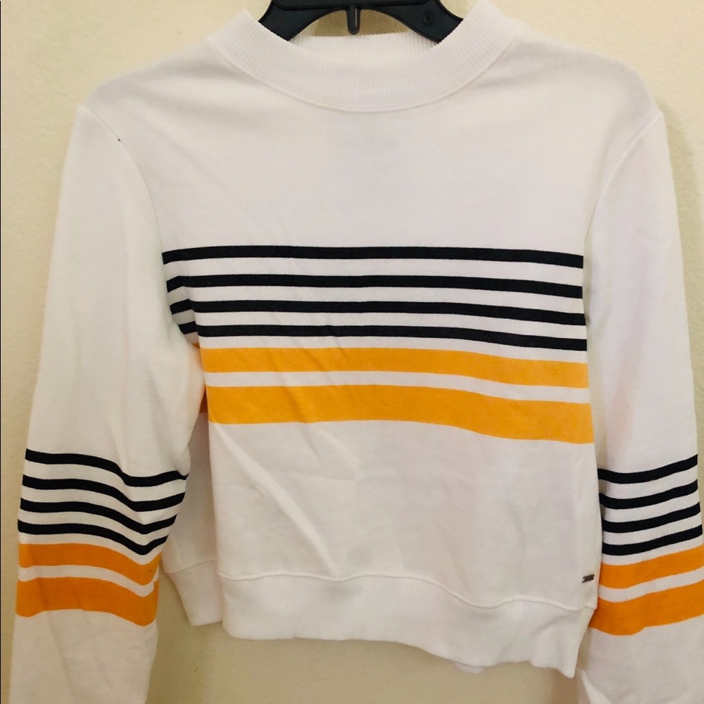 Women’s Hollister Striped Crewneck Sweatshirt